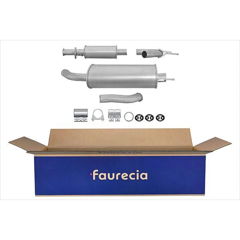 Hella End Silencer Rear fits Fiat Ducato 2001-2006 2.8