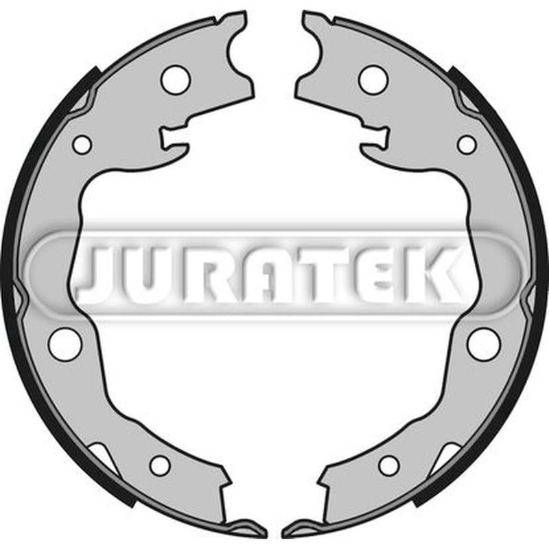 Juratek Brake Shoe Set Axle Kit Rear fits Nissan Cube 2009-2010 1.5 1.6