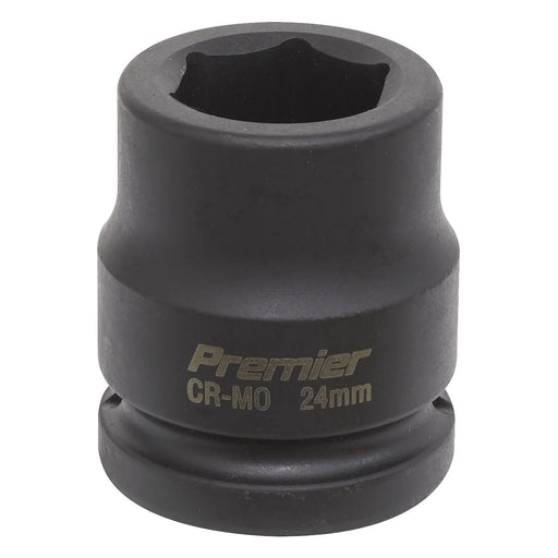 Sealey Impact Socket 24mm 3/4"Sq Drive IS3424 Sealey - Dynamic Drive