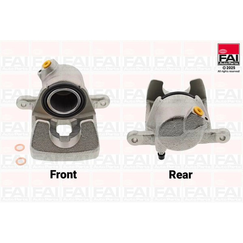 FAI Brake Caliper Assembly Front Left fits Mazda MX-5 2005-2016 1.8 2.0
