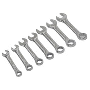 Sealey Combination Spanner Set 7pc Stubby Imperial S01190 Siegen by Sealey - Dynamic Drive