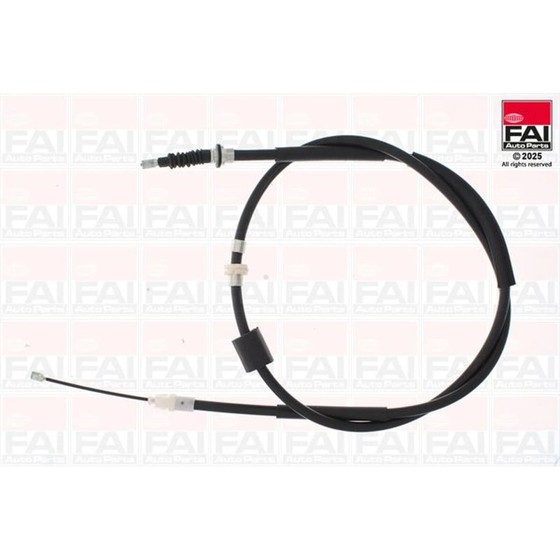 FAI Handbrake Cable Left Rear fits Ford Mondeo III Turnier 2000-2007