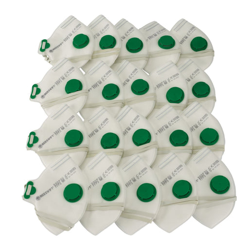 Draper FFP3 Fold Flat Mask SI MOD, White (Pack of 20) 20628 Draper - Dynamic Drive