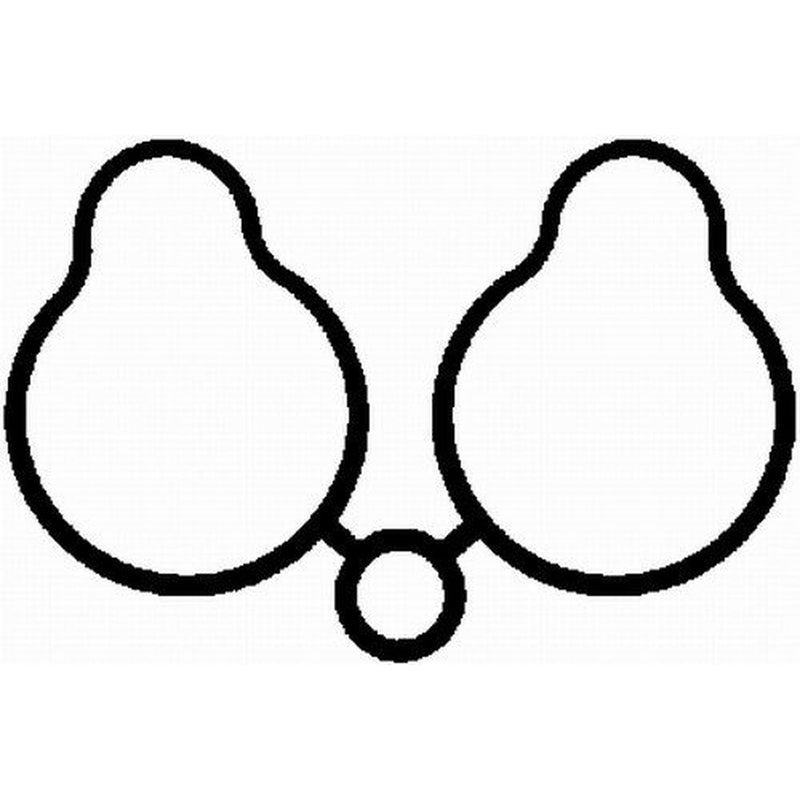 BGA Intake Manifold Gasket Thick fits Citroën Synergie 1994-2002 2.0