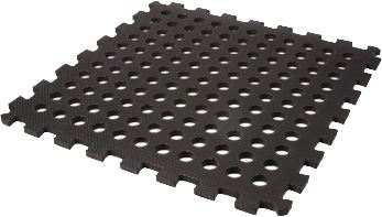 Quest Easy lock Floor Tiles (x 4) with edging strips Quest - Dynamic Drive