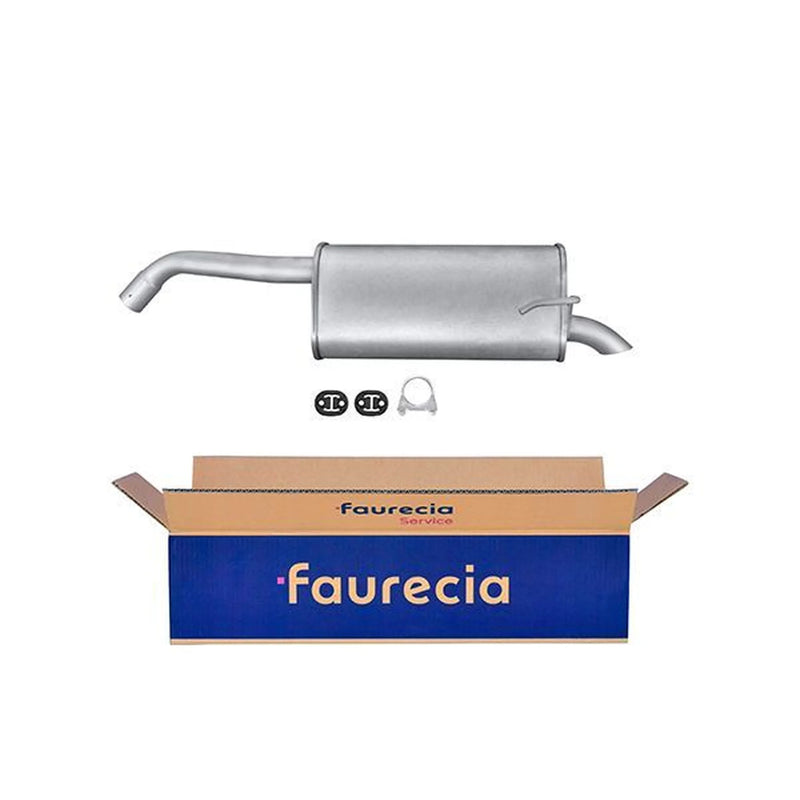 Hella End Silencer Rear fits Nissan Note 2006-2012 1.6