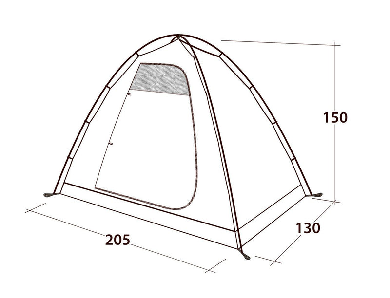 Outwell Free Standing inner Tent Black Outwell - Dynamic Drive