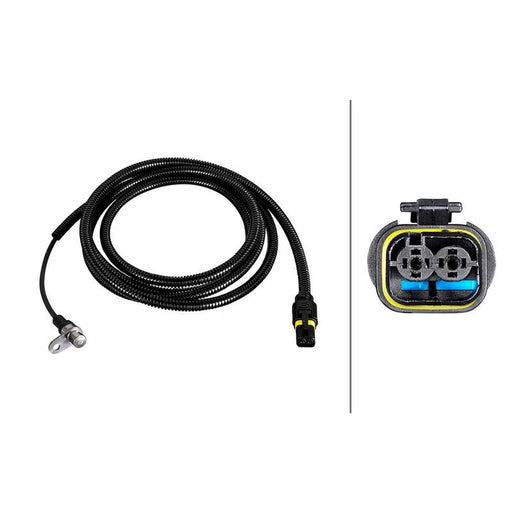 Hella ABS Wheel Speed Sensor Rear fits Man Lion´S City 1996 on