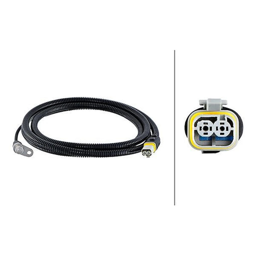 Hella ABS Wheel Speed Sensor Rear Left fits Man Lion S Intercity 2015 on