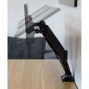 Dellonda Adjustbale Double Monitor Arm with 360 Rotation - Black DH25 Dellonda - Dynamic Drive