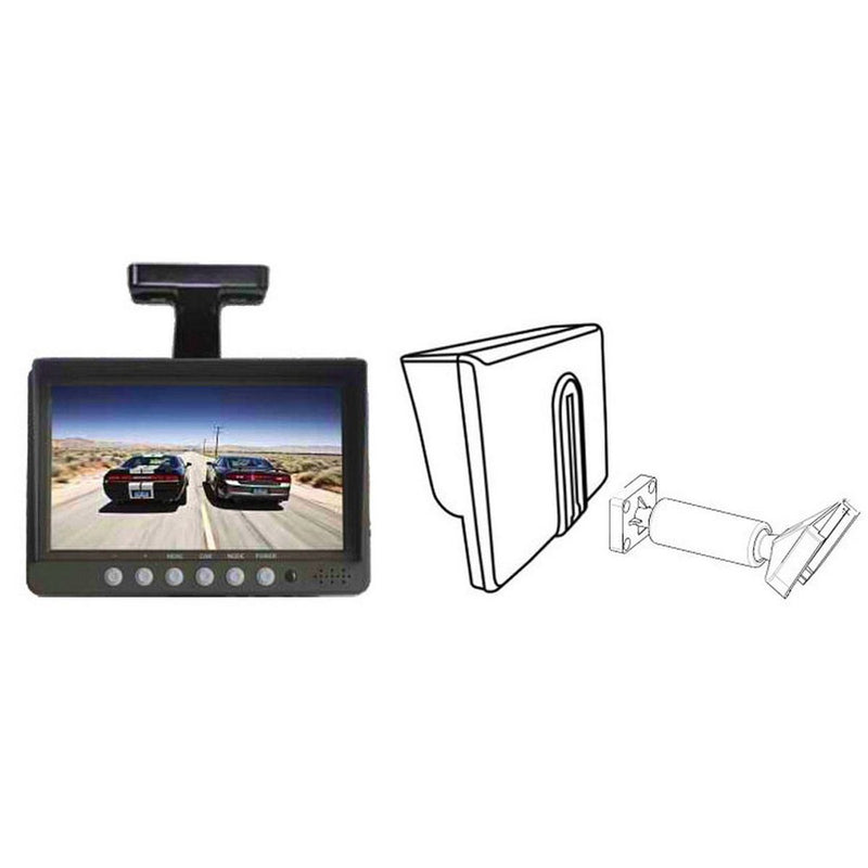 Bulkhead Monitor Mounting Bracket: Secure and Easy Installation Park Safe - Dynamic Drive