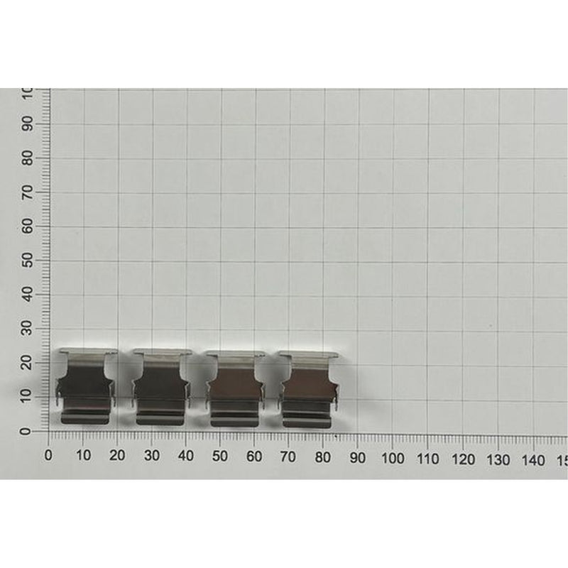 Abtex Brake Pad Accessory Fitting Kit Rear fits Mitsubishi Asx 2010 on 1.8