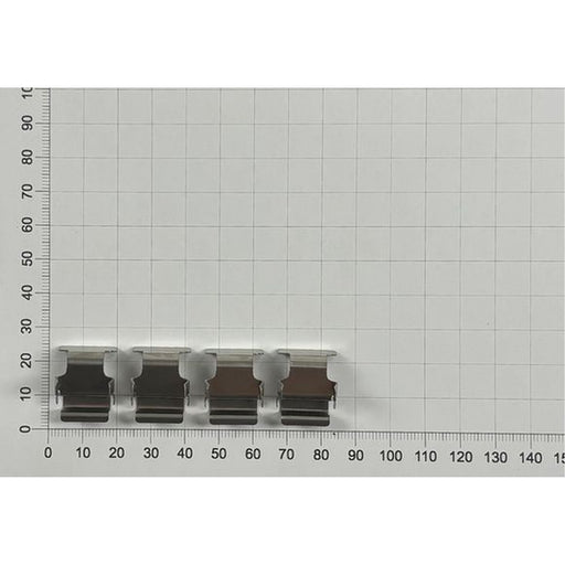 Abtex Brake Pad Accessory Fitting Kit Rear fits Mitsubishi Asx 2010 on 1.8