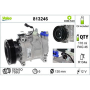 Valeo Air Conditioning Compressor 813246