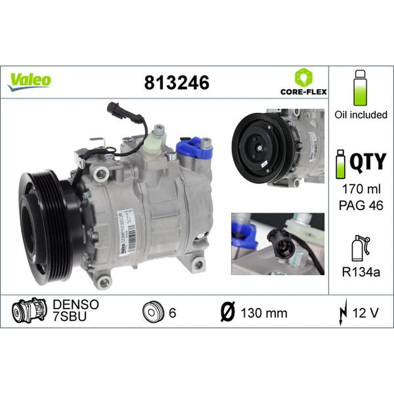 Valeo Air Conditioning Compressor 813246