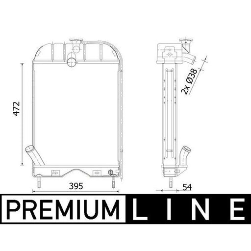 Mahle Engine Radiator