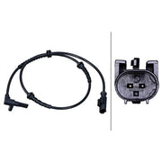 Hella ABS Wheel Speed Sensor Front Right 6PU 358 218-181