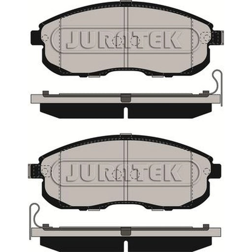 Juratek Front Brake Pad Set fits Nissan Cube 2009-2010 1.5 1.6