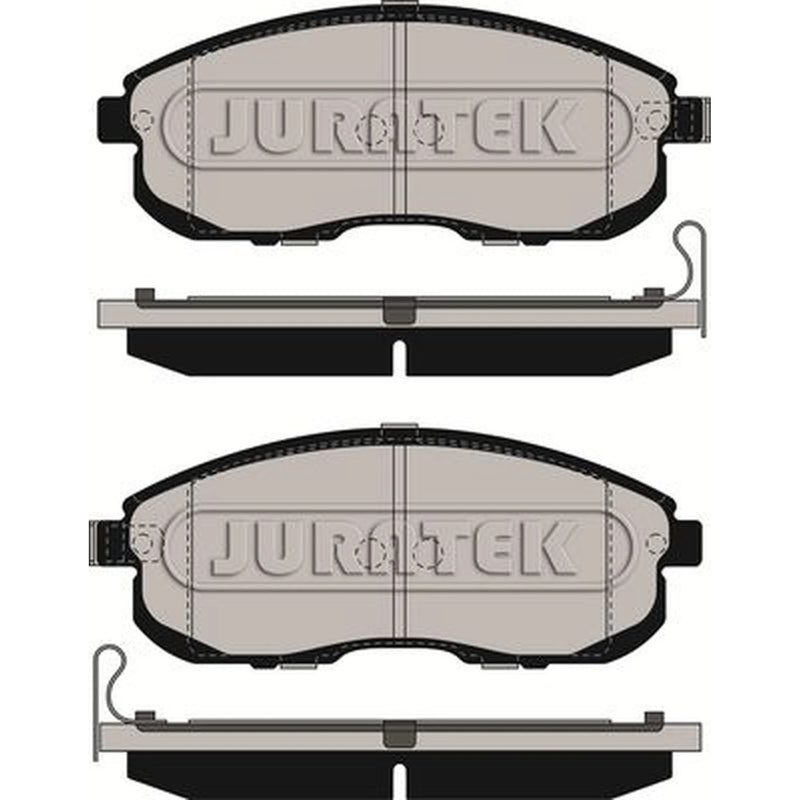 Juratek Front & Rear Pads fits Suzuki SX4 2006-2015 1.5 1.6