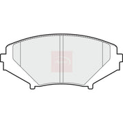 Apec Front Brake Pad Set fits Mazda RX-8 2003-2012 1.3
