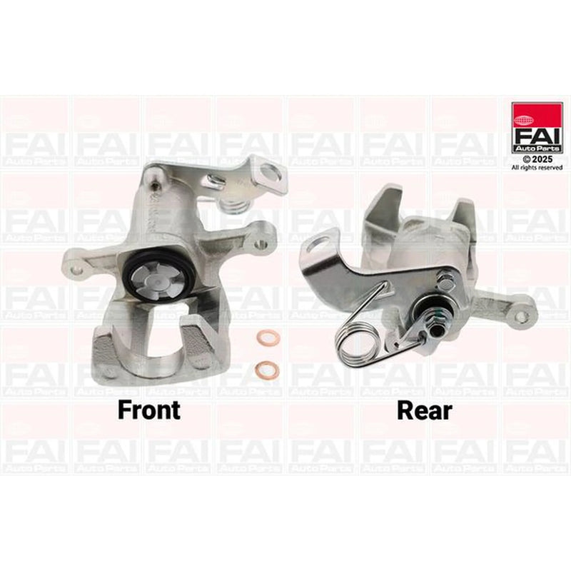 FAI Brake Caliper Assembly Rear Left fits Hyundai I10 II 2013-2019 1.0 1.2
