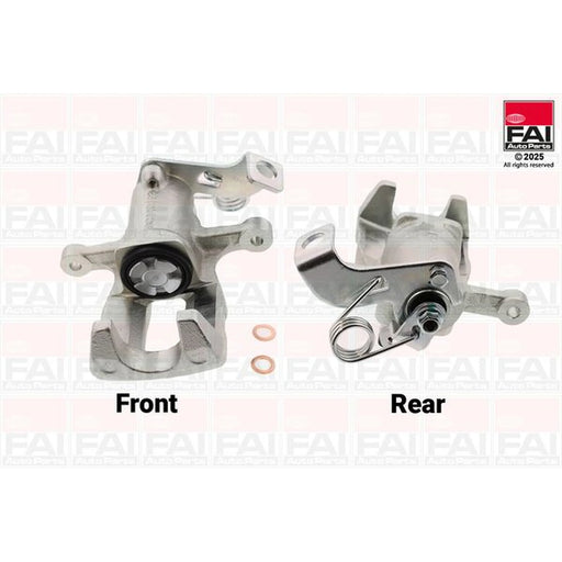 FAI Brake Caliper Assembly Rear Left fits Hyundai I10 II 2013-2019 1.0 1.2