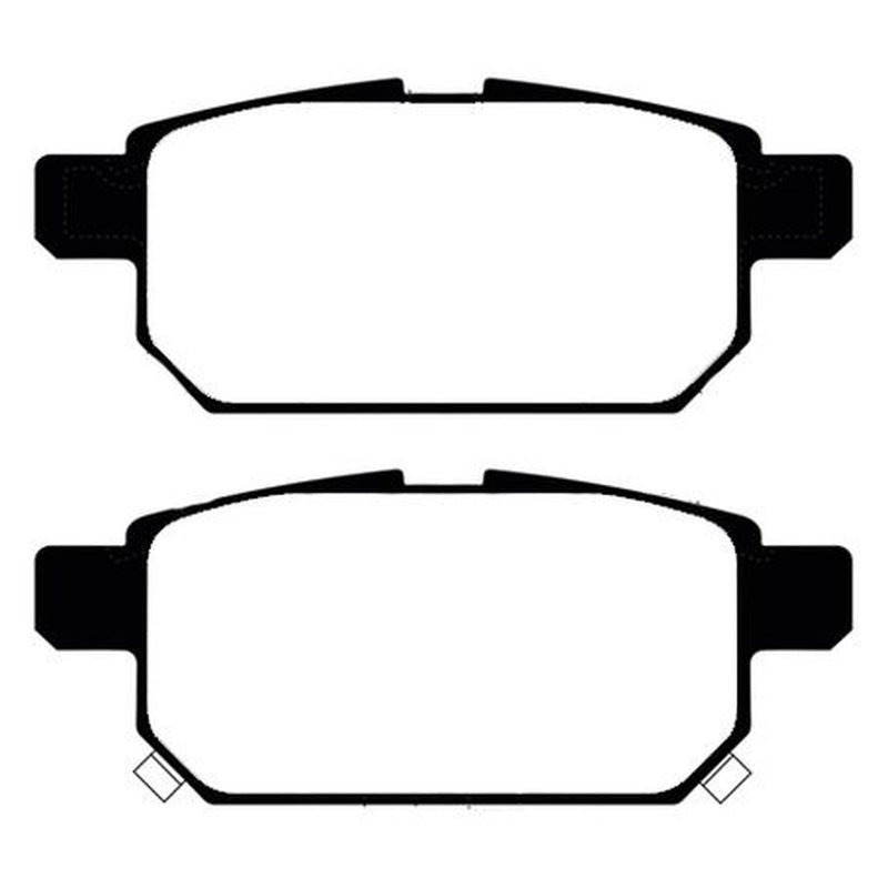 Abtex Rear Brake Pad Set fits Suzuki Baleno 2016 on 1.0 1.2