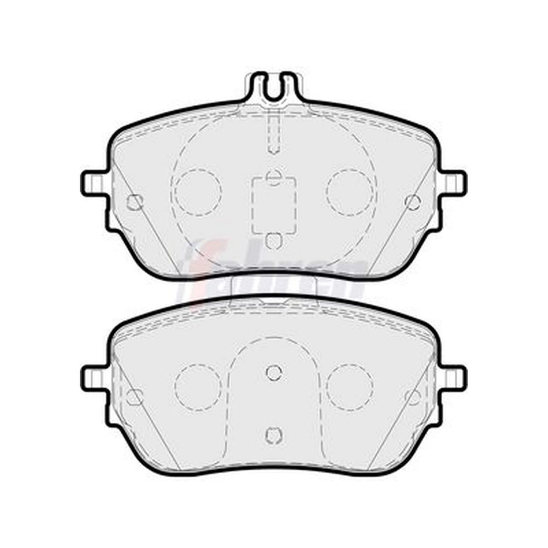 Fahren Front Brake Pad Set FBP3916