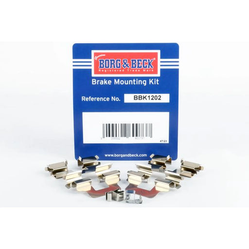 Borg & Beck Brake Pad Accessory Fitting Kit Rear BBK1202