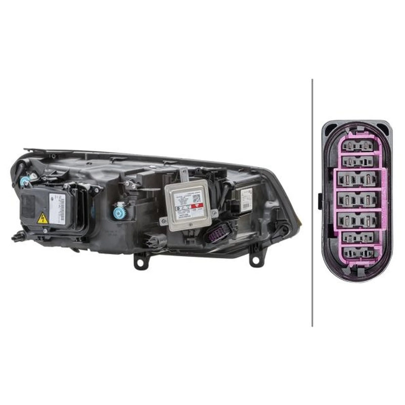Hella Headlight Headlamp D3S (Gas Discharge Lamp) Left fits VW Touareg 2010-2018