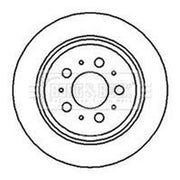 Borg & Beck Front & Rear Brake Discs & Pads fits Volvo S60 I 2003-2010 2.4