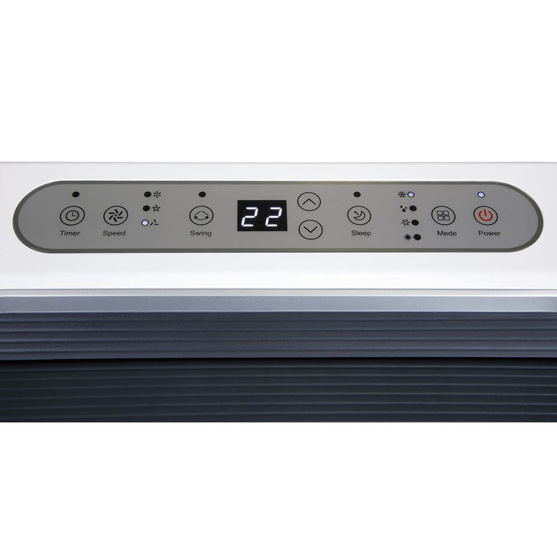 4-in-1 Portable Air Conditioning Unit with Window Sealing Kit 16,000Btu/hr Sealey - Dynamic Drive