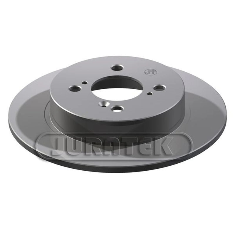 Juratek 2 x Solid Brake Discs fits Suzuki Swift III 2010-2017 1.2 1.3