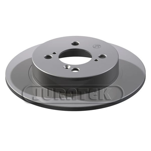 Juratek 2 x Solid Brake Discs fits Suzuki Swift III 2010-2017 1.2 1.3