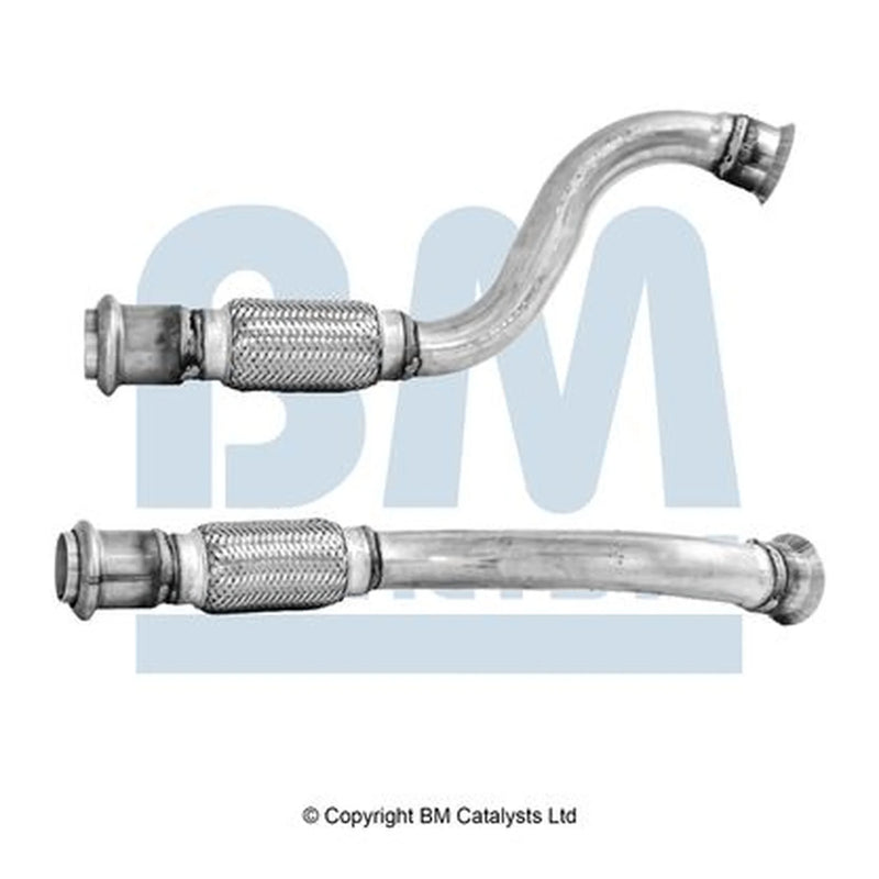 BM Catalysts Exhaust Pipe OD fits Peugeot 308 II 2013-2021 1.2