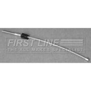 First Line Handbrake Cable Front fits Ford Ka 1998-2008 1.3 1.6
