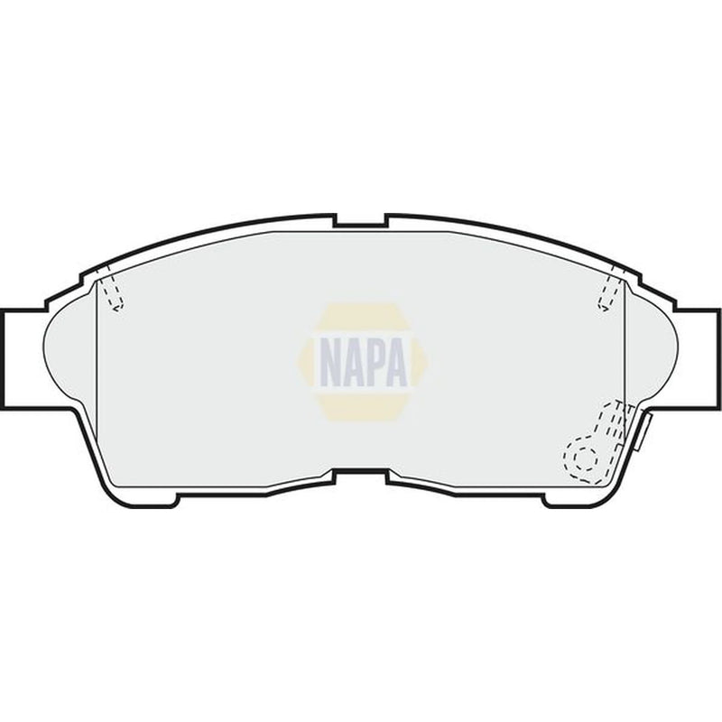 NAPA Front Brake Pad Set NBP1076