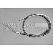 First Line Handbrake Cable Left Rear fits VW Passat B3 1988-1997 1.6 1.8 1.9 2.0