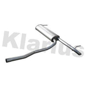 Klarius Box With Tail Pipe Rear fits Opel Astra K 2015-2018 1.4