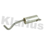 Klarius Box With Tail Pipe Rear fits VW Fox 2005-2009 1.4