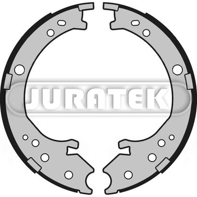 Juratek Brake Shoe Set Axle Kit Rear fits Honda Cr-V 2001-2007 2.0 2.2