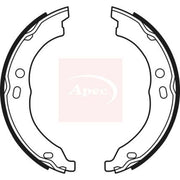 Apec Parking Brake Shoe Set fits Citroën Relay III 2006-2023 2.0 2.2 3.0