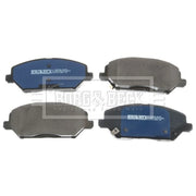 Borg & Beck Front & Rear Brake Discs & Pads fits Hyundai I30 2016 on 1.6