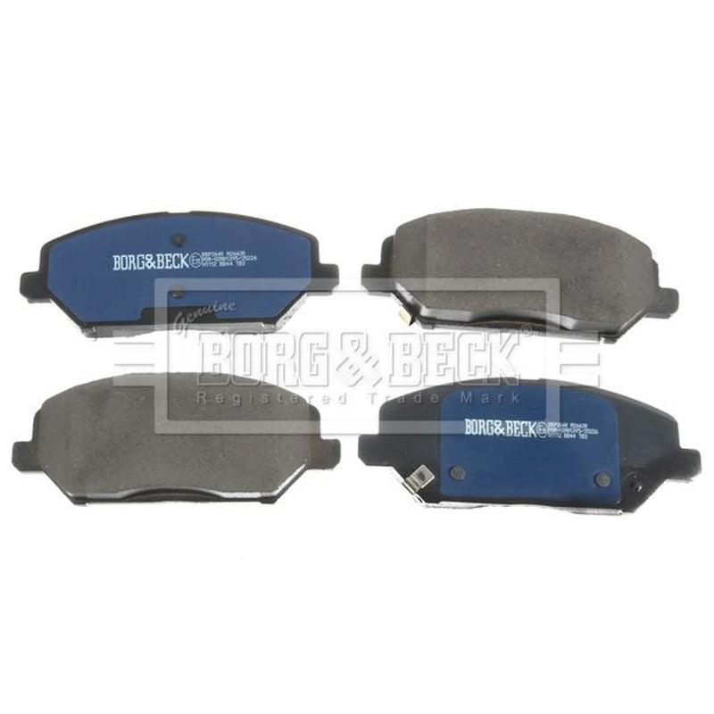 Borg & Beck Front & Rear Brake Discs & Pads fits Hyundai I30 2016 on 1.6
