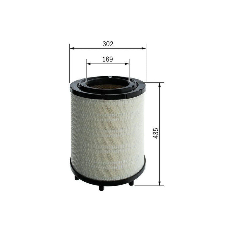 Bosch Engine Air Filter fits Scania 4 - Series 1996-2008