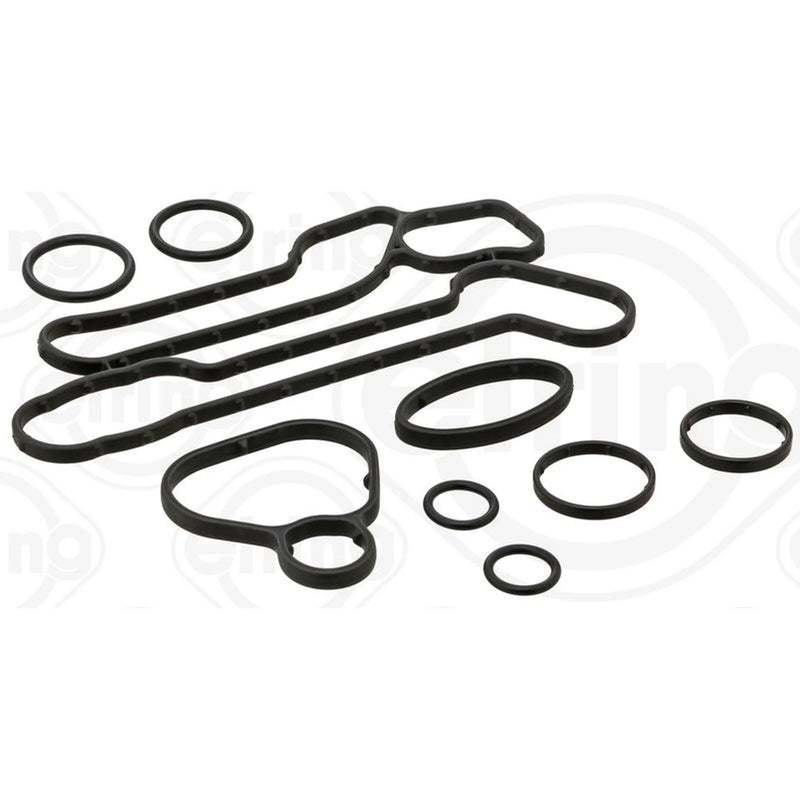 Elring Oil Cooler Gasket Set fits Alfa Romeo 159 2005-2011 1.8