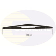 Comline Rear Wiper Blades fits Citroën C1 2005-2014 1.0 1.4
