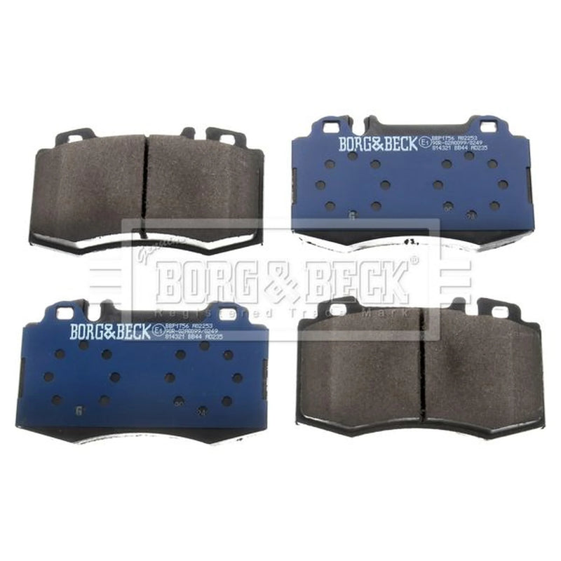 Borg & Beck Front / & Rear / Brake Discs & Pads fits Mercedes-Benz S-Class