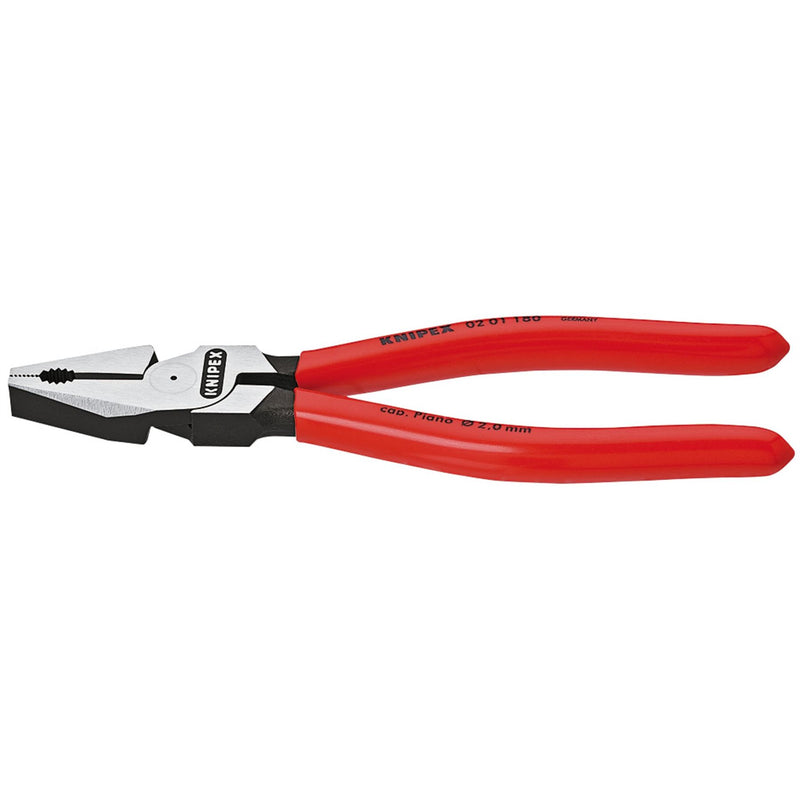 Draper Knipex 02 01 180 SB High Leverage Combination Pliers, 180mm 19587 Draper - Dynamic Drive