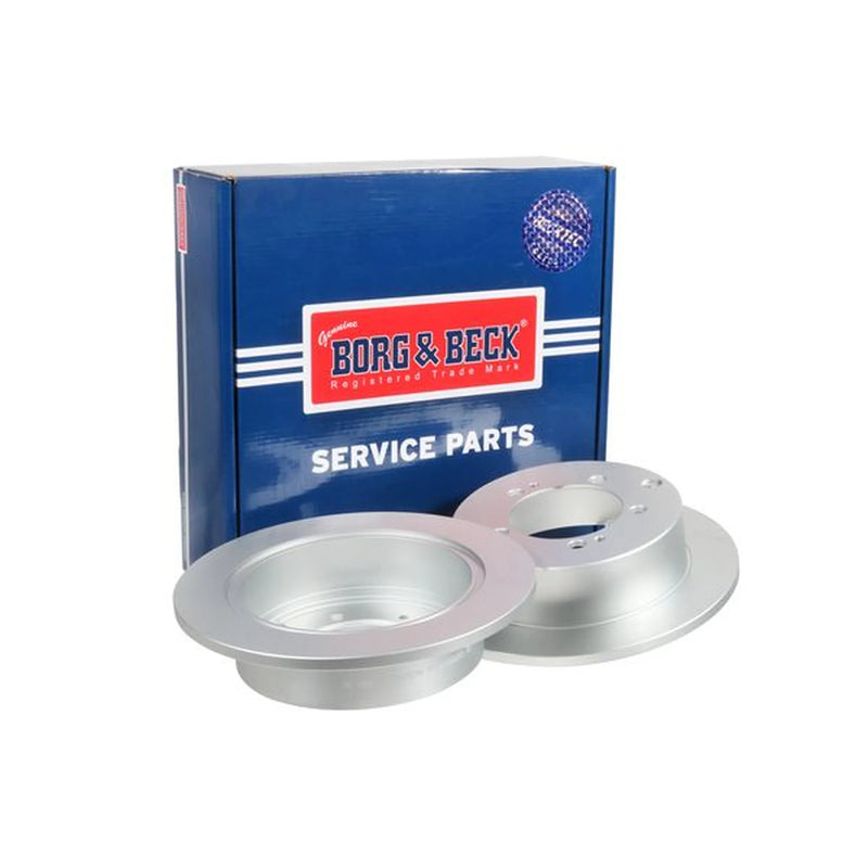 Borg & Beck Rear Brake Discs & Pads fits Mitsubishi Shogun Pinin I 1999-2007